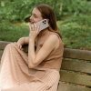 UNIQ etui Coehl Terrazzo iPhone 14 ProMax 6,7 piaskowy/sandstone